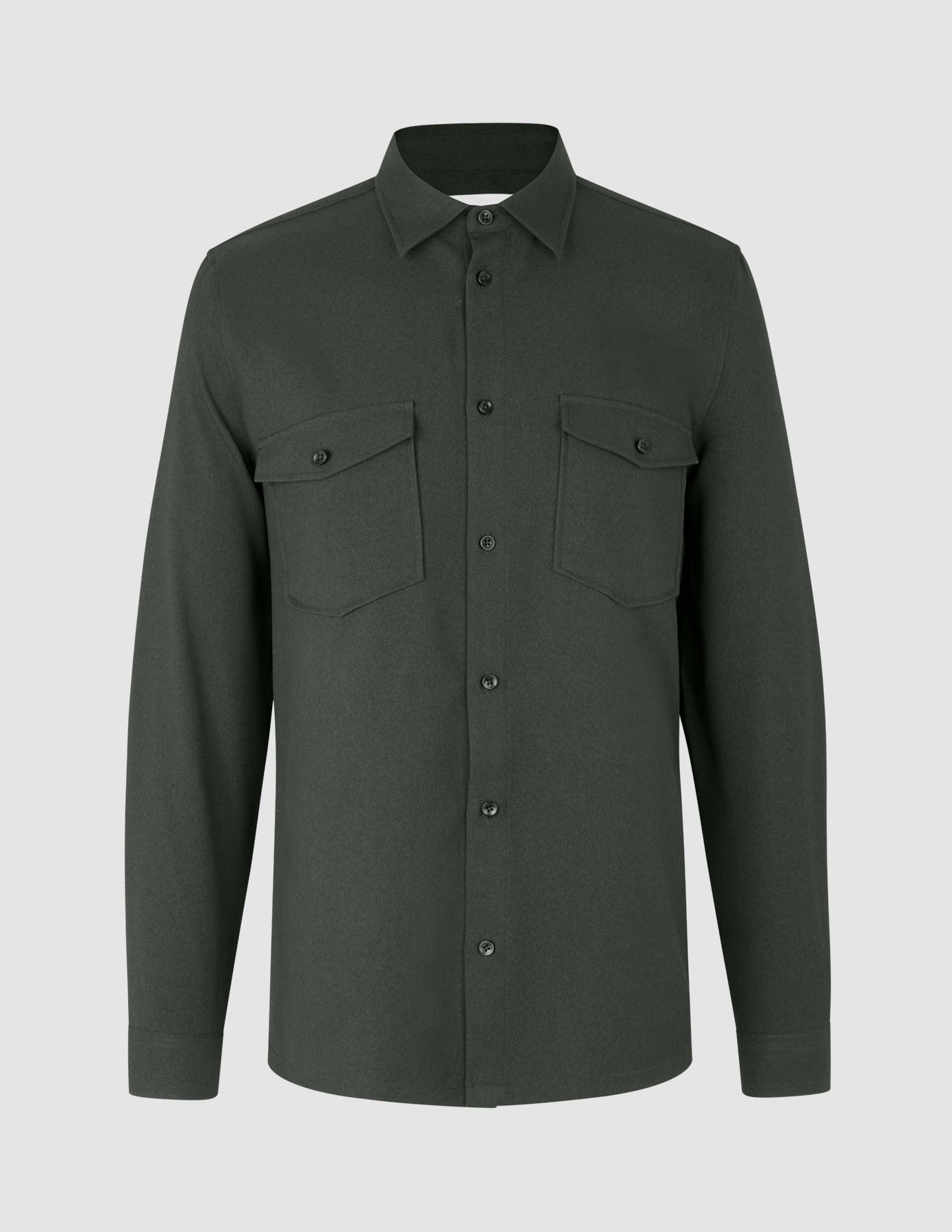 Effortless Overshirt Green Night